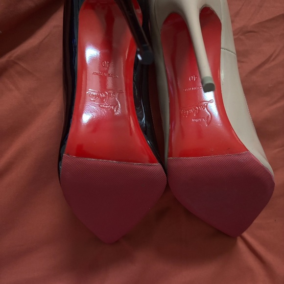 Christian Louboutin Blush Patent Heels - Picture 7 of 7